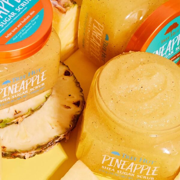Tree Hut Body Scrubs Pineapple Shea Sugar Scrub 510g - Image 3