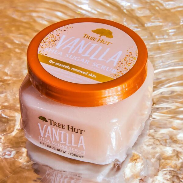 Tree Hut Body Scrubs Vanilla Shea Sugar Scrub 510g - Image 3