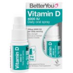 BetterYou Pill-Free Supplements Vitamin D 4000 IU Oral Spray 15ml