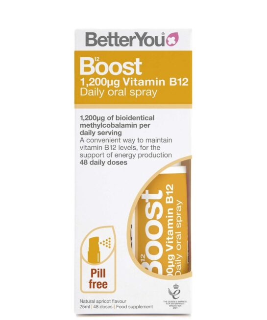BetterYou Boost Vitamin B12 Daily Oral Spray 25ml