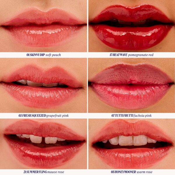 benefit Splashtint Moisturising Dewy Lip Tint 05 Honeymooner - Warm Rose 6ml — изображение 8