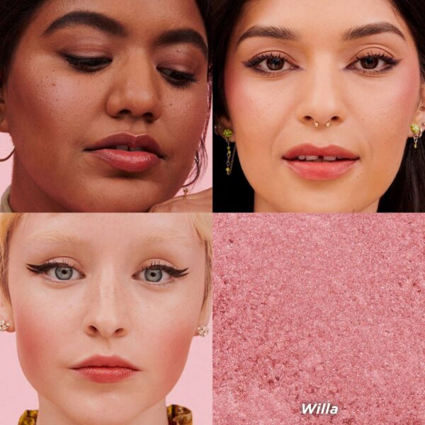 benefit Mini Willa Nude Blush Powder - Soft Neutral-Rose 2.5g — изображение 3