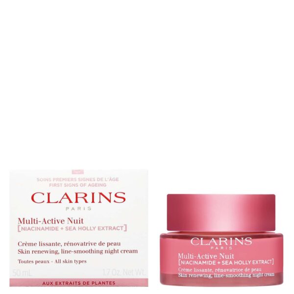 Clarins Multi-Active Night Cream All Skin Types 50ml - Image 3