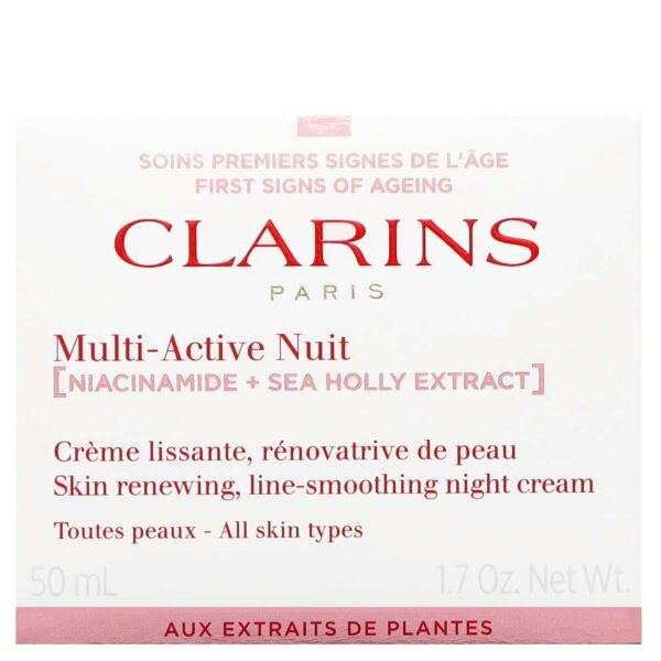 Clarins Multi-Active Night Cream All Skin Types 50ml - Image 2