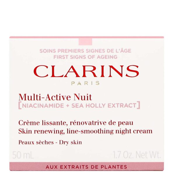 Clarins Multi-Active Night Cream Dry Skin 50ml - Image 2
