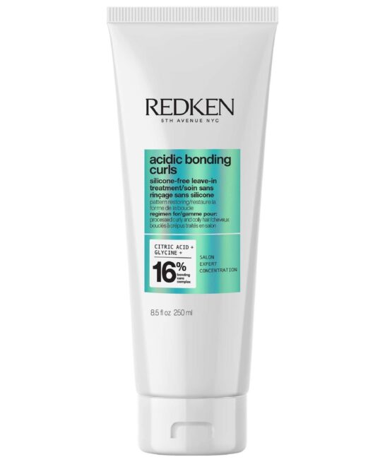 Redken Acidic Bonding Concentrate Curls Silicone-Free Leave-In Hair Treatment for Damaged Curls & Coils 250ml