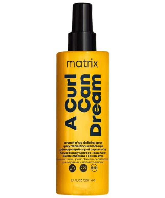 Matrix Total Results A Curl Can Dream Scrunch 'N' Go Defining Spray 150ml