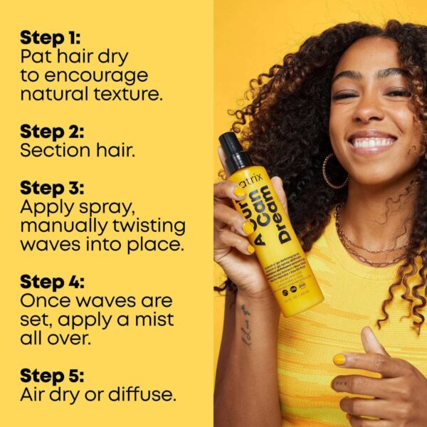 Matrix Total Results A Curl Can Dream Scrunch 'N' Go Defining Spray 150ml - Image 4