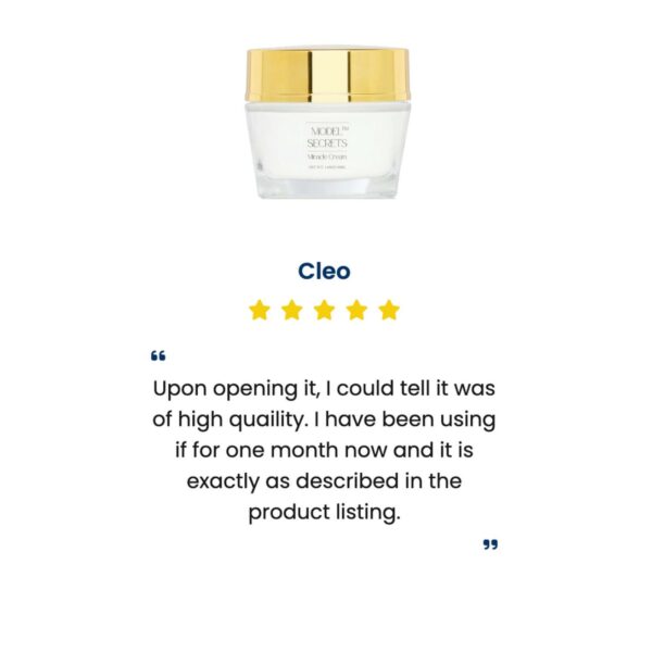 Model Secrets Face Miracle Cream Refill 100ml — изображение 4