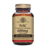 Solgar Amino Acids NAC (N-Acetyl-L-Cysteine) 600mg Vegetable Capsules x 60