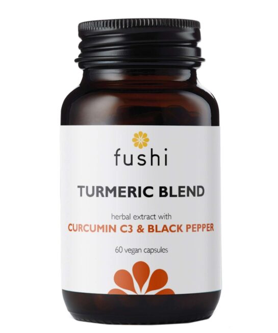 Fushi Herbal & Vitamin Blends Turmeric C3 & Bioperine Extract x 60 Capsules