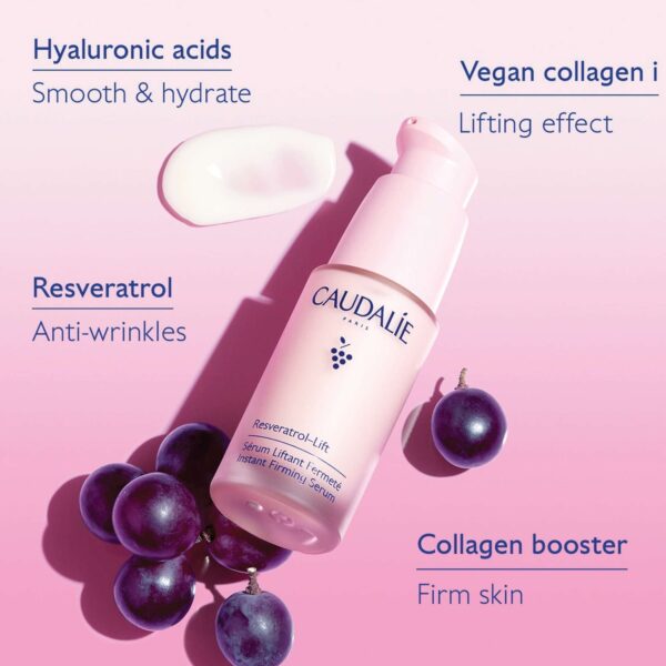 Caudalie Face Resveratrol Lift Instant Firming Serum Refill 30ml — изображение 8