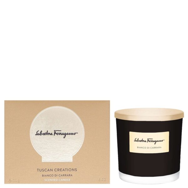 FERRAGAMO Tuscan Creations Bianco Di Cararra Scented Candle 170g - Image 3