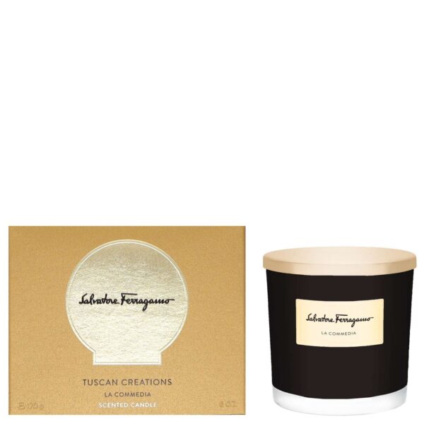 FERRAGAMO Tuscan Creations La Commedia Scented Candle 170g - Image 3
