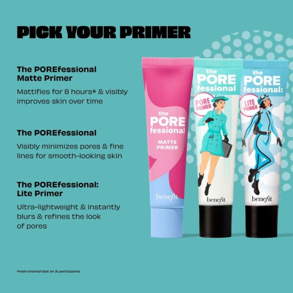 benefit The POREfessional Matte Smoothing and Blurring Face Primer 22ml — изображение 10