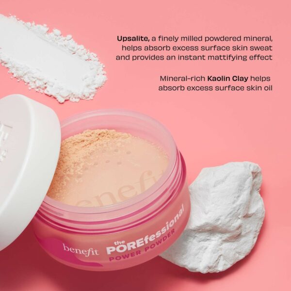 benefit The POREfessional Power Matte and Blur Loose Setting Powder 8g — изображение 6