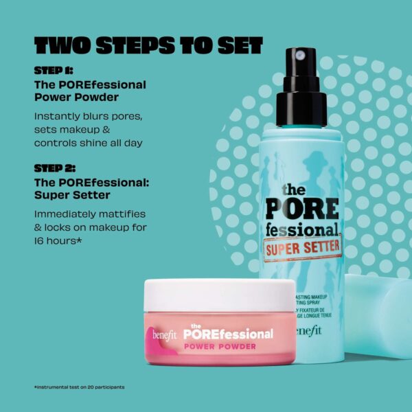 benefit The POREfessional Power Matte and Blur Loose Setting Powder 4g — изображение 8