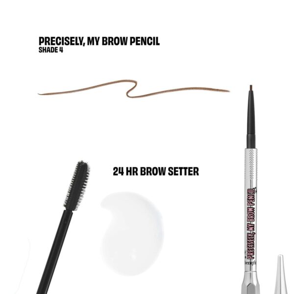 benefit Bigtime Brow Minis - Precisely, My Brow Pencil and Gel Setter Duo — изображение 3