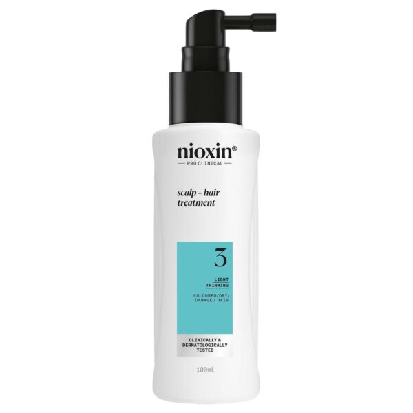 Nioxin Pro Clinical System 3 Leave-In Treatment for Coloured Hair with Light Thinning 100ml