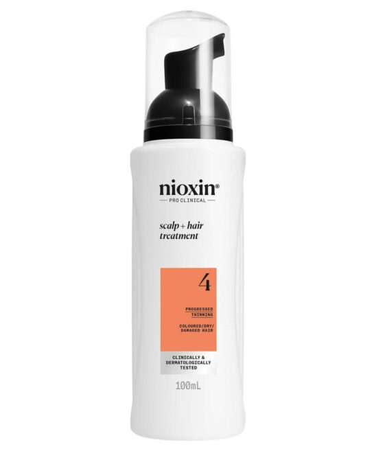 Nioxin Pro Clinical System 4 Leave-In Treatment for Coloured Hair with Progressed Thinning 100ml