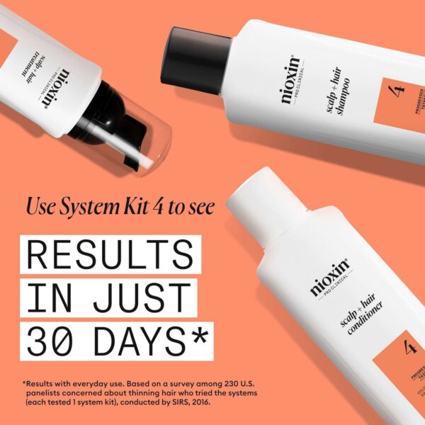 Nioxin Pro Clinical System 4 Leave-In Treatment for Coloured Hair with Progressed Thinning 100ml — изображение 3