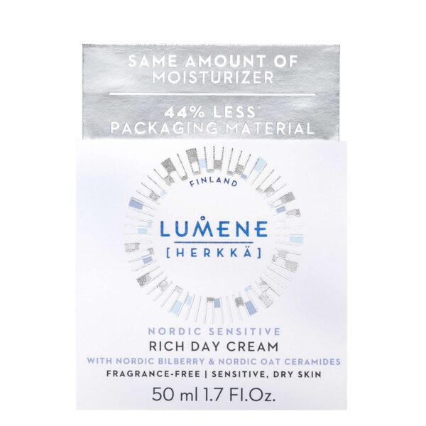 Lumene Nordic Sensitive [HERKKÄ] Rich Day Cream 50ml — изображение 2