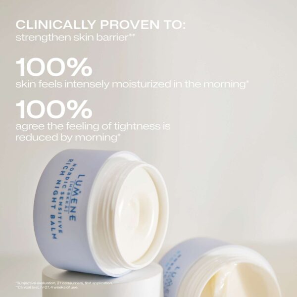 Lumene Nordic Sensitive [HERKKÄ] Rich Night Balm 50ml - Image 3