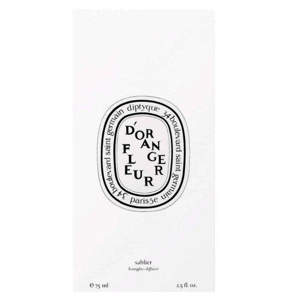 Diptyque Fleur d'Oranger Hourglass Diffuser 75ml - Image 2