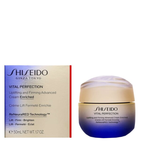 Shiseido Day And Night Creams Vital Perfection Uplifting and Firming Advanced Cream Enriched 50ml — изображение 3