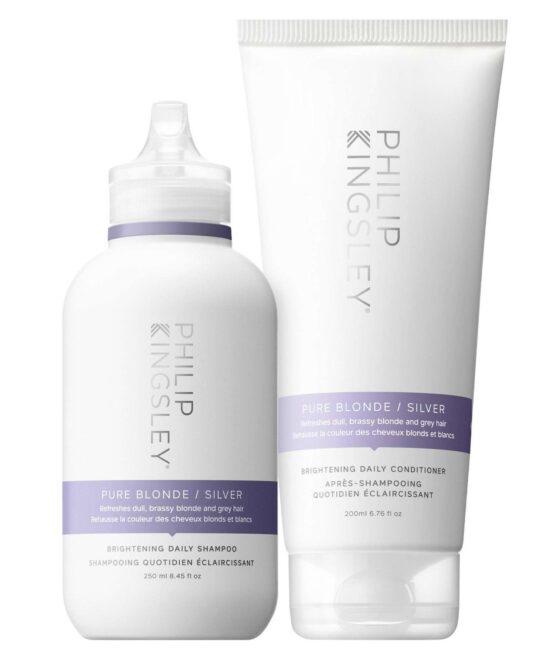 Philip Kingsley Kits Pure Blonde/Silver Shampoo 250ml & Conditioner 200ml Duo (Worth £56.00)