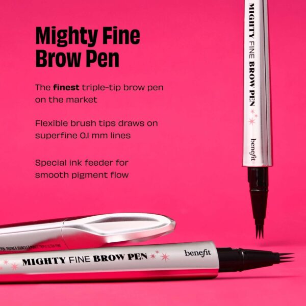 benefit Mighty Fine Brow Superfine Triple Tip Pen 0.5ml — изображение 4