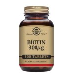 Solgar Vitamins Biotin 300µg Tablets x 100
