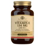 Solgar Vitamins Natural Source Vitamin E 134mg (200 IU) Softgels x 50