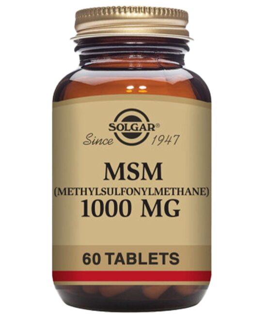 Solgar Specialty MSM 1000mg Tablets x 60