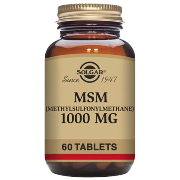 Solgar Specialty MSM 1000mg Tablets x 60