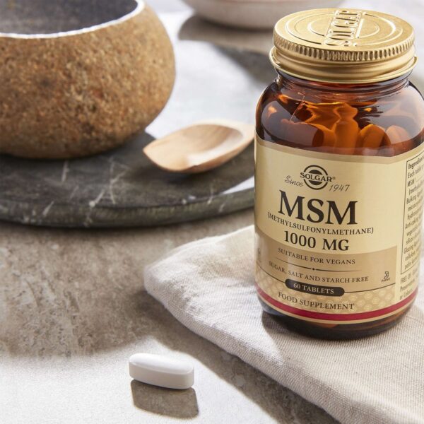 Solgar Specialty MSM 1000mg Tablets x 60 — изображение 4