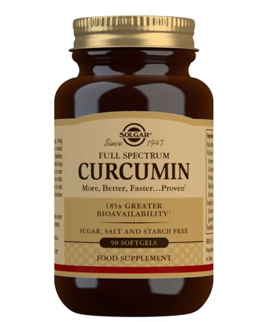 Solgar Antioxidants Full Spectrum Curcumin 185x Softgels x 90