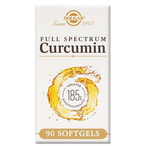 Solgar Antioxidants Full Spectrum Curcumin 185x Softgels x 90 — изображение 2