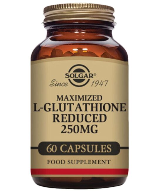 Solgar Antioxidants Maximised L-Glutathione Reduced 250mg Vegetable Capsules x 60