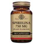 Solgar Specialty Spirulina 750mg Capsules x 80