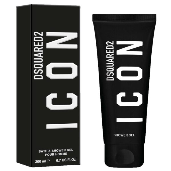 Dsquared2 Icon Pour Homme Shower Gel 200ml - Image 2