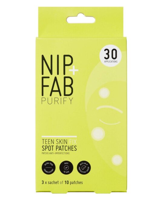 Nip + Fab Exfoliators Teen Skin Fix Spot Patches x 30 Applications