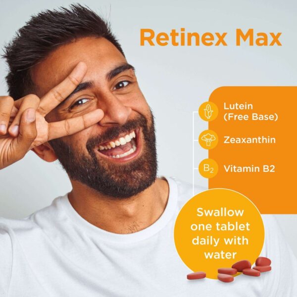 Healthspan Vitamins & Supplements Retinex® Max Tablets x 60 — изображение 6