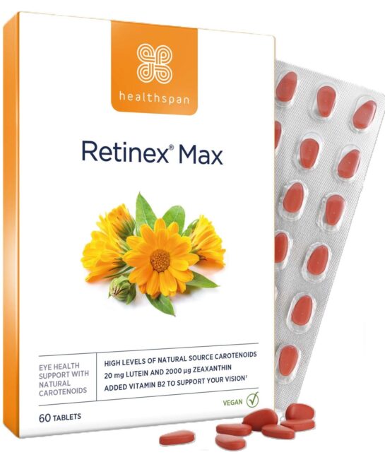 Healthspan Vitamins & Supplements Retinex® Max Tablets x 60