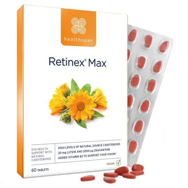 Healthspan Vitamins & Supplements Retinex® Max Tablets x 60