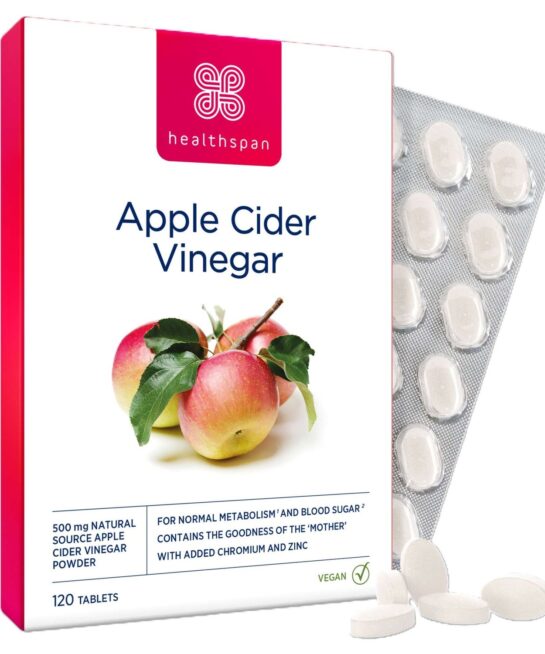Healthspan Vitamins & Supplements Apple Cider Vinegar Tablets x 120