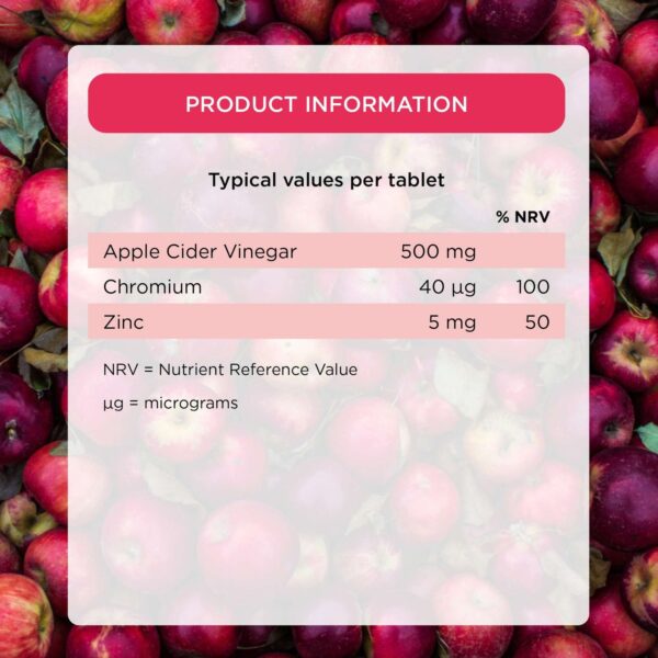 Healthspan Vitamins & Supplements Apple Cider Vinegar Tablets x 120 — изображение 3
