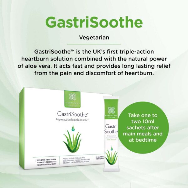 Healthspan Vitamins & Supplements GastriSoothe™ Sachets x 24 — изображение 5