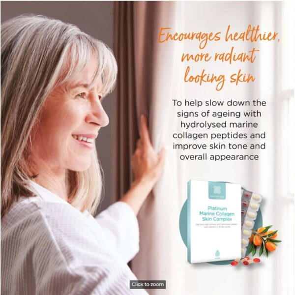 Healthspan Collagen Platinum Marine Collagen Skin Complex x 28 Capsules & x 28 Tablets — изображение 4