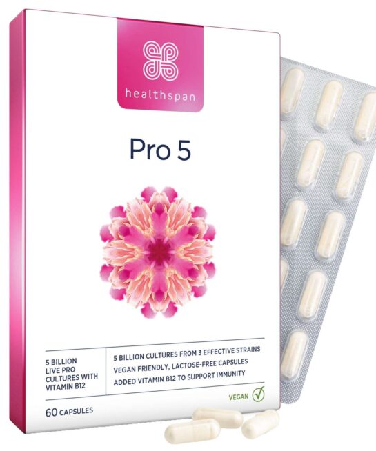 Healthspan Vitamins & Supplements Pro 5 Capsules x 60